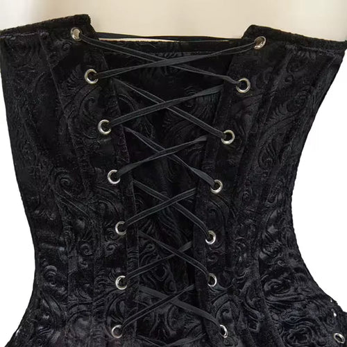 Gothic 2-Teiler Set – Top & Rock mit Accessoires