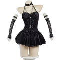 Gothic 2-Teiler Set – Top & Rock mit Accessoires