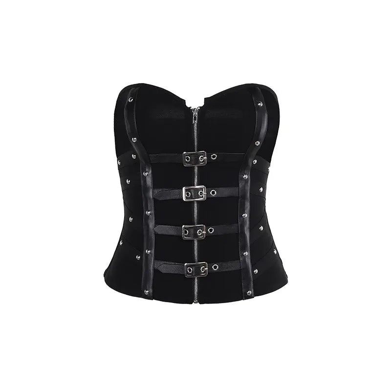 Gothic Corset Set / Gothic Minirock