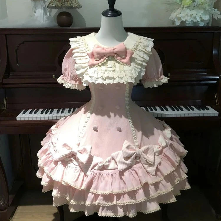 Rosa Mini Kleid