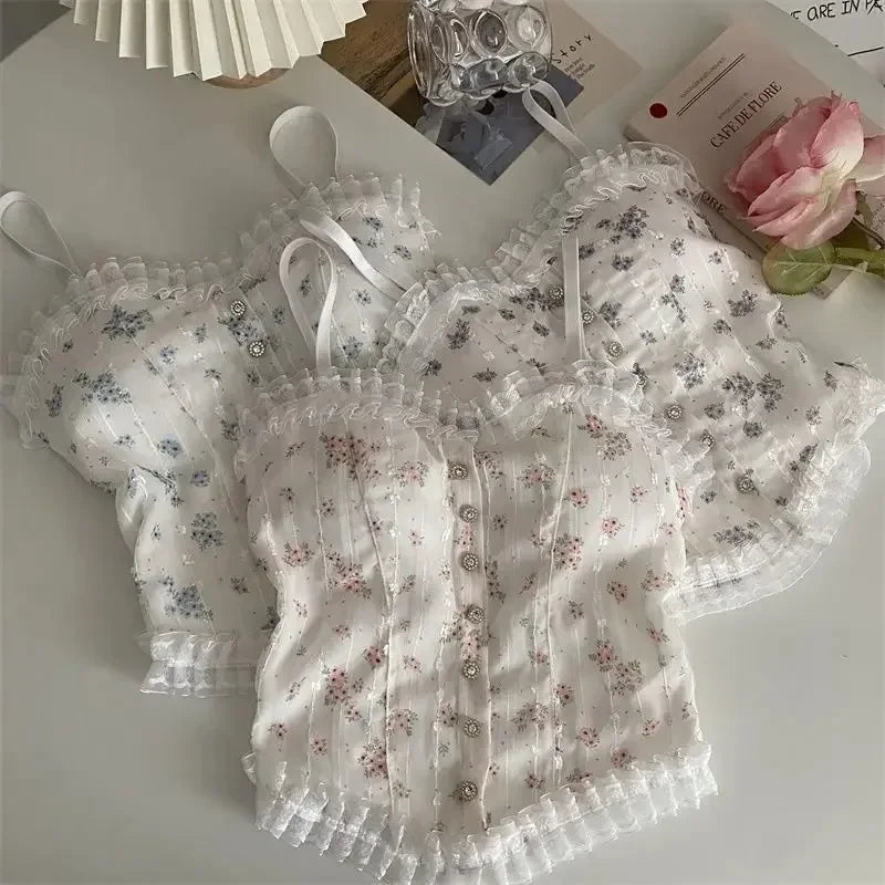 Florales Top – Feminin und verspielt