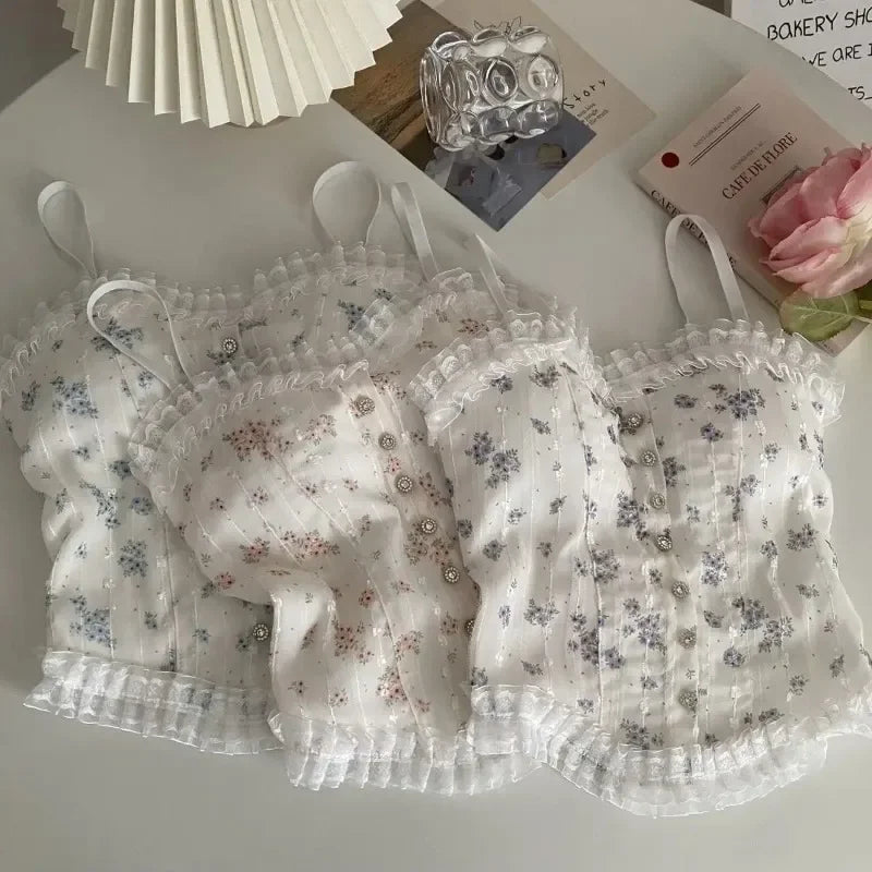 Florales Top – Feminin und verspielt