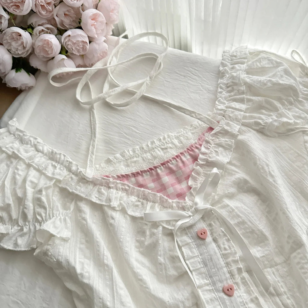 Kawaii Lolita 2 Teiler Rosa Princess Set