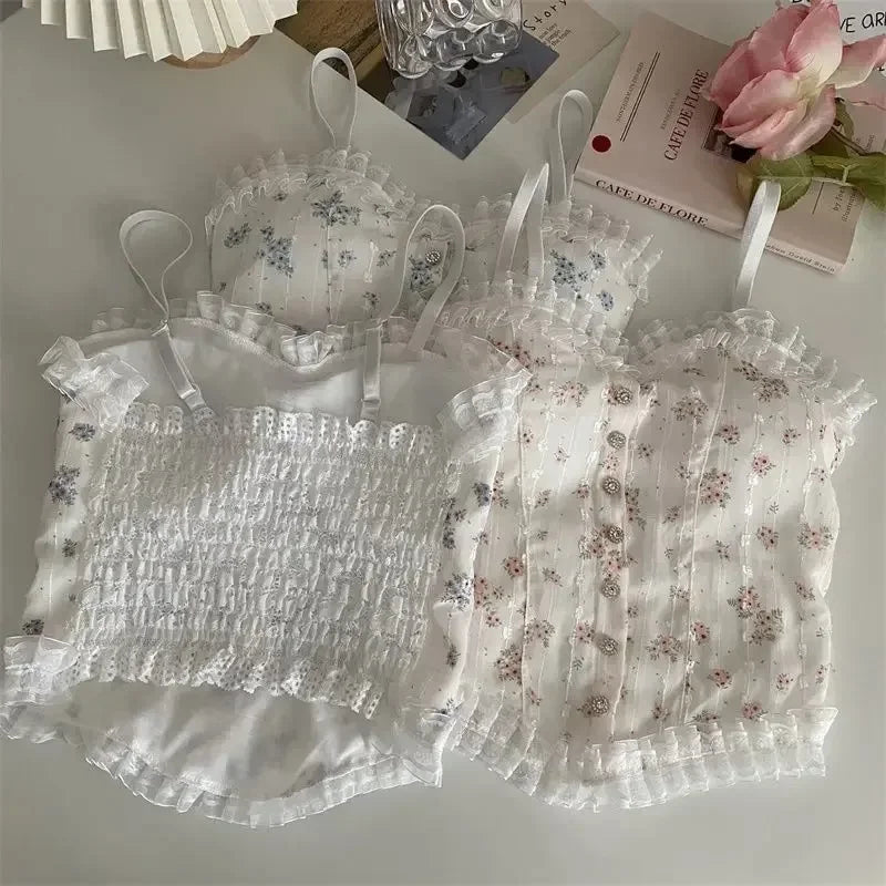 Florales Top – Feminin und verspielt