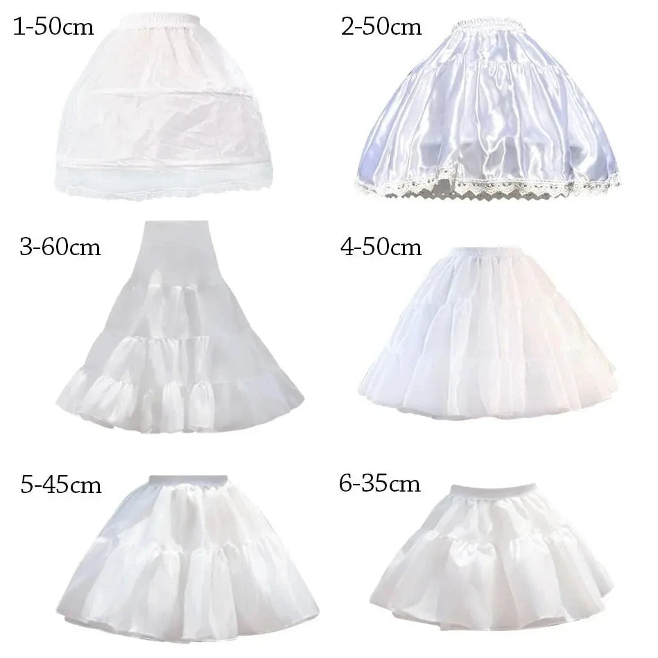 Weißer Petticoat